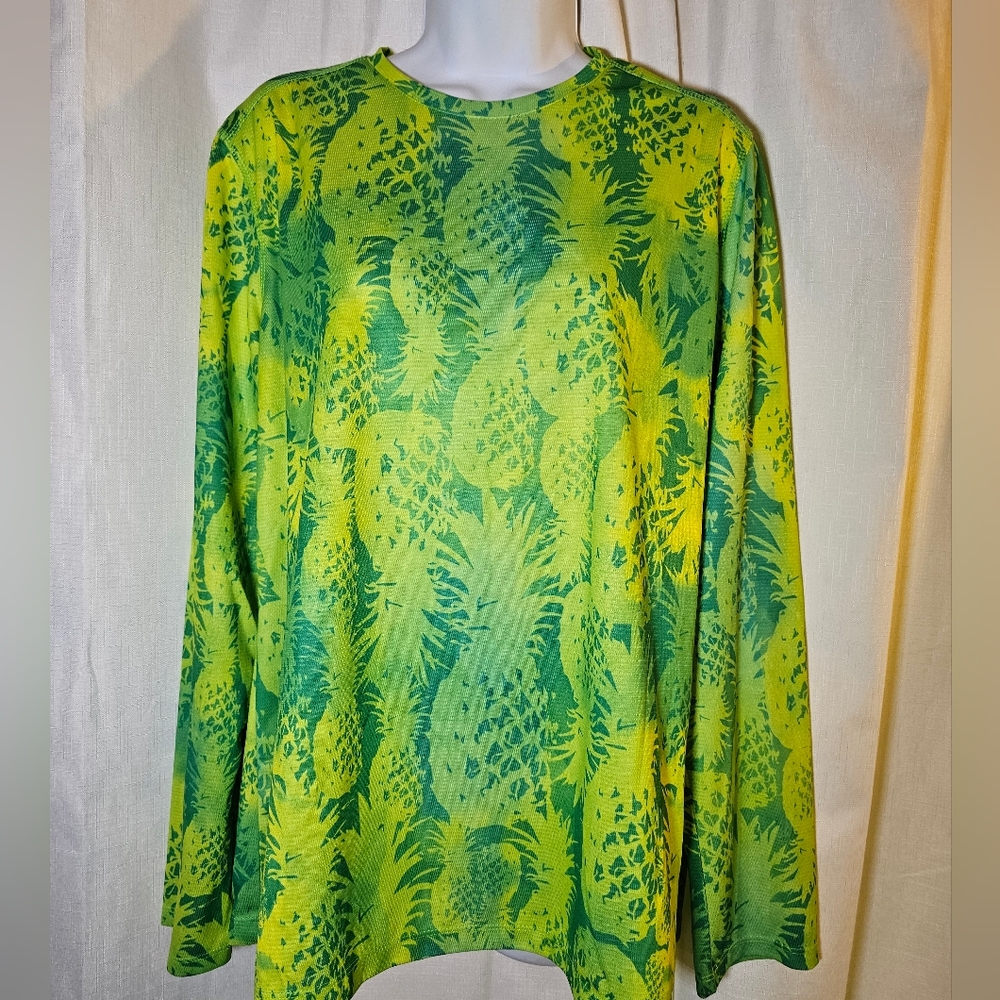 3/$20 Reel Legends XL Pineapple Sport Top